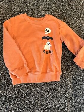 H&M Orange Kids Crewneck Sweatshirt